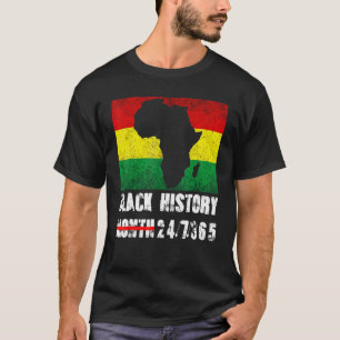 Beautiful Black History Month 247365 We Are All Hu T-Shirt