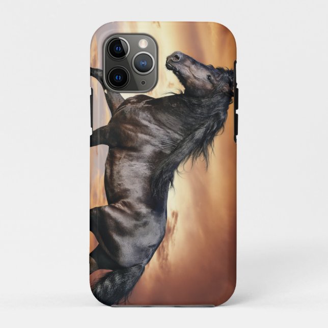 Beautiful Black Horse Case-Mate iPhone Case (Back)