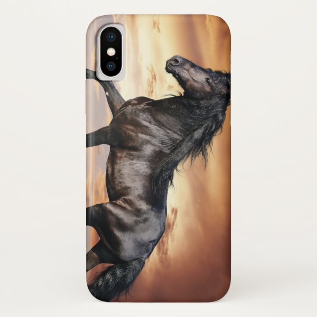 Beautiful Black Horse Case-Mate iPhone Case (Back)