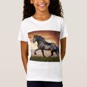 Beautiful Black Horse T-Shirt