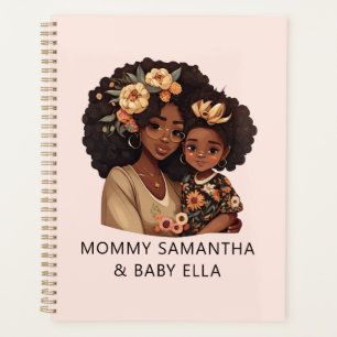Beautiful Black Mum and Daughter (10) Planner