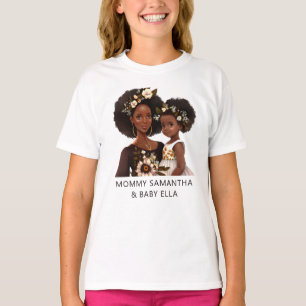 Beautiful Black Mum and Daughter (11) T-Shirt