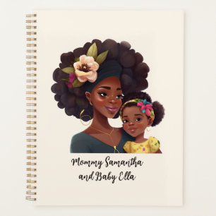 Beautiful Black Mum and Daughter (21) Planner