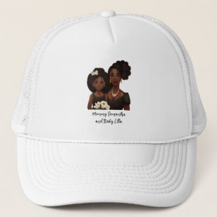 Beautiful Black Mum and Daughter (23) Trucker Hat