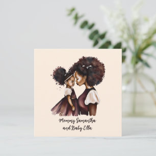 Beautiful Black Mum and Daughter (24)