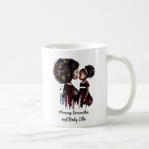 Beautiful Black Mum and Daughter (25) Coffee Mug