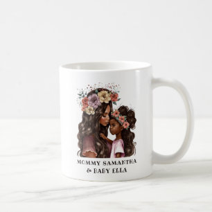 Beautiful Black Mum and Daughter (2) Coffee Mug