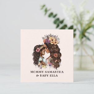 Beautiful Black Mum and Daughter (4)