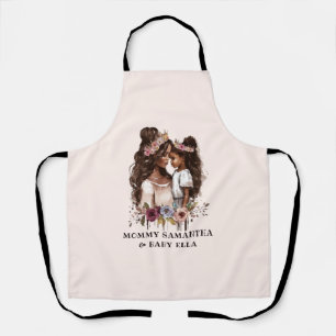 Beautiful Black Mum and Daughter (5) Apron