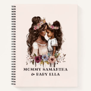 Beautiful Black Mum and Daughter (5) Notebook