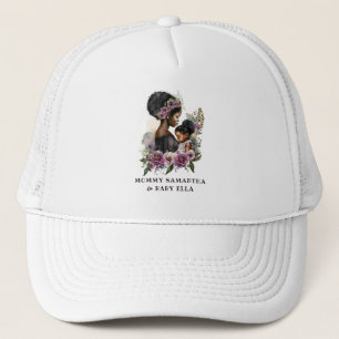 Beautiful Black Mum and Daughter (6) Trucker Hat