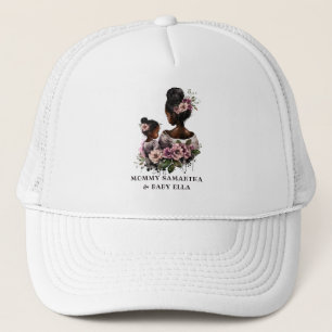 Beautiful Black Mum and Daughter (7) Trucker Hat