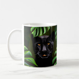 Beautiful Black Panther Coffee Mug