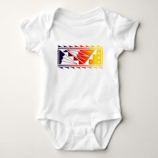 Beautiful Blessings - Black/Yellow/Red - Baby Bodysuit