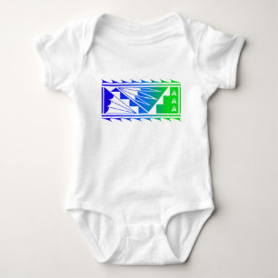 Beautiful Blessings - Blue/Green - Baby Bodysuit