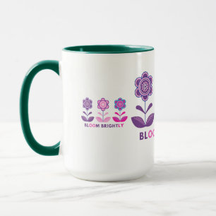 Beautiful Blooming Design Mugs