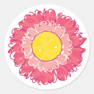 Beautiful Blossom Sticker - Pink