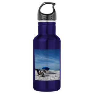 Beautiful Blue Beach Bottle
