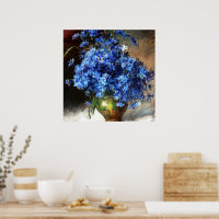 Beautiful Blue Cornflowers