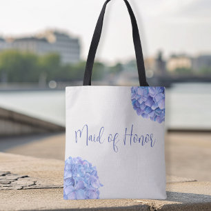 Beautiful Blue Hydrangea Bridal Party   Tote Bag