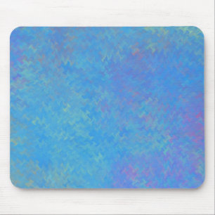 Beautiful Blue Marbled Paper Look Mouse Mat