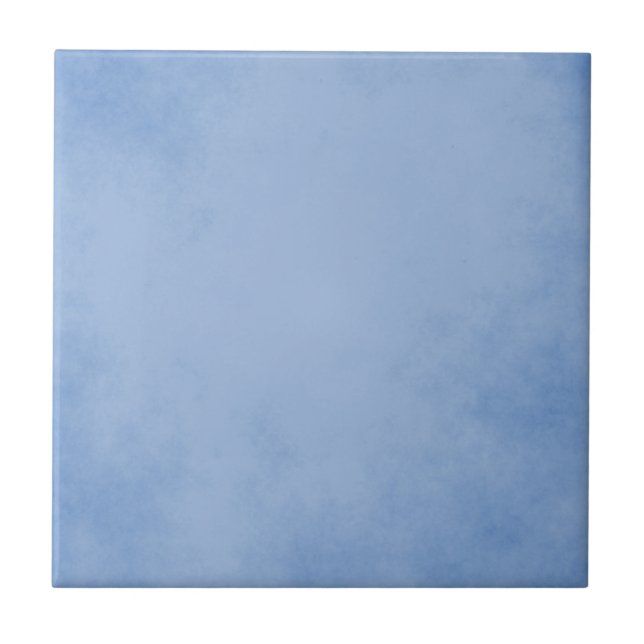 Beautiful Blue Parchment Tile (Front)
