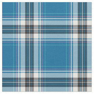 Beautiful Blue Plaid Fabric