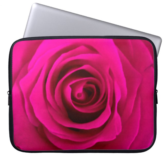 beautiful blue skygraphic decor, background, beaut laptop sleeve (Front)