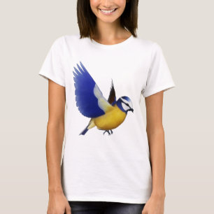 Beautiful Blue Tit Bird T-Shirt
