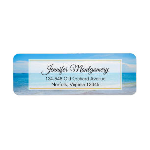 Beautiful Blue Tropical Beach