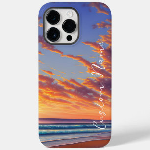 Beautiful Blue Turquoise Ocean Sunset Case-Mate iPhone 14 Pro Max Case