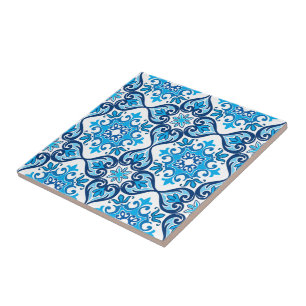 💙🤍 Beautiful blue - white Azulejos X,  Tile