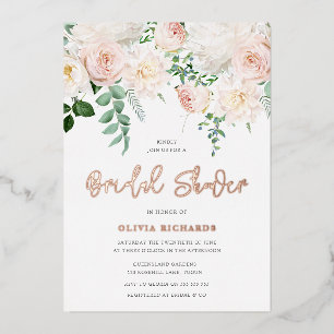 Beautiful Blush & Rose Gold Bridal Shower