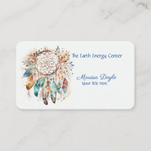 Beautiful Boho Dream Catcher Business Card