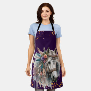 Beautiful Boho Horse Apron