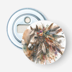 Beautiful Boho Horse Bottle Opener