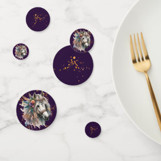 Beautiful Boho Horse Confetti