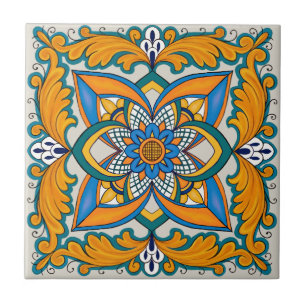 Beautiful Boho Italian Tile