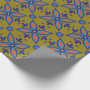 Beautiful Boho Talavera Tile Wrapping Paper