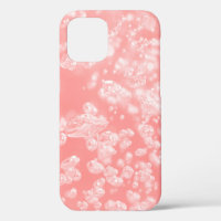 Beautiful bokeh air bubble abstract light pink pas