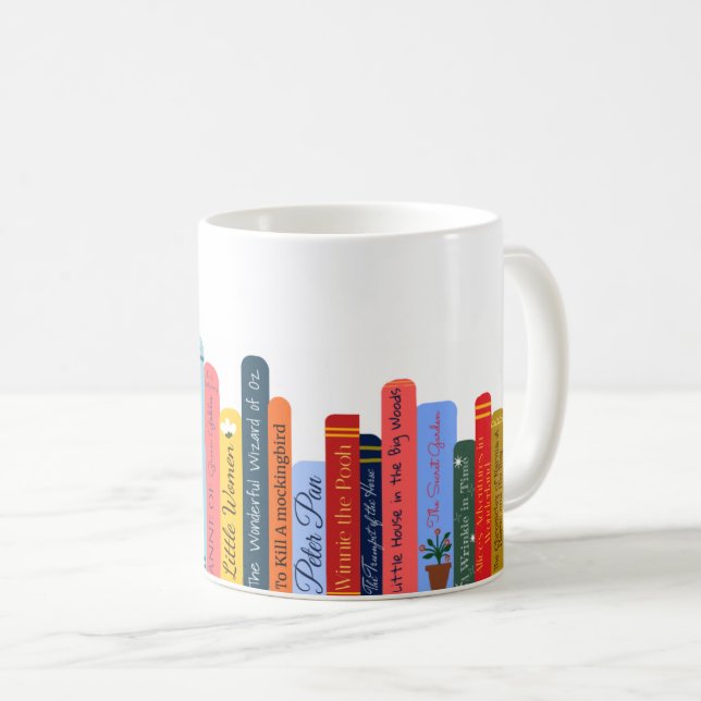 Beautiful Book Coffee Mug (Front Right)