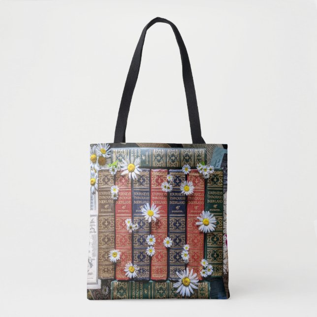 Beautiful Book Spines (Bookland) Tote Bag (Front)