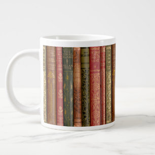 Beautiful Book Spines Large Coffee Mug