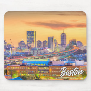 Beautiful Boston, Massachusetts, USA Mouse Mat