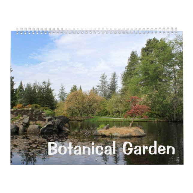 Beautiful Botanical Garden Calendar (Cover)