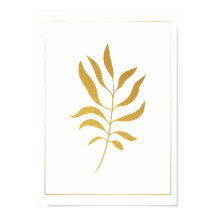 Beautiful botanical Golden tree leave