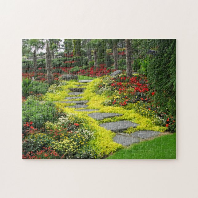 Beautiful Botanical Park photo Jigsaw Puzzle (Horizontal)