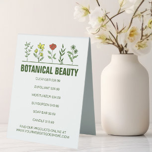 Beautiful Botanical Spa Company Skincare Products