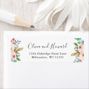 Beautiful Botanical Watercolor Chic Floral