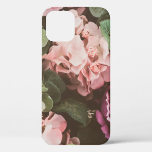 Beautiful bouquet flower for background - Vintage iPhone 12 Case